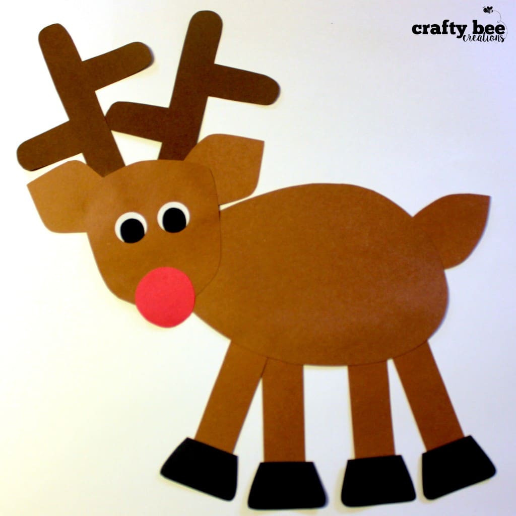 Reindeer Craft (Let's talk making it your own) - Crafty Bee Creations