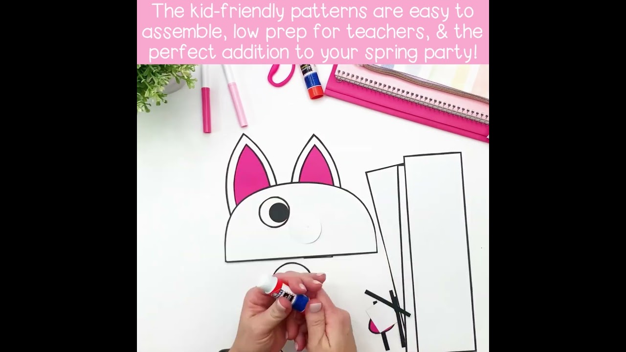 Easter Bunny Hat Craft Activity