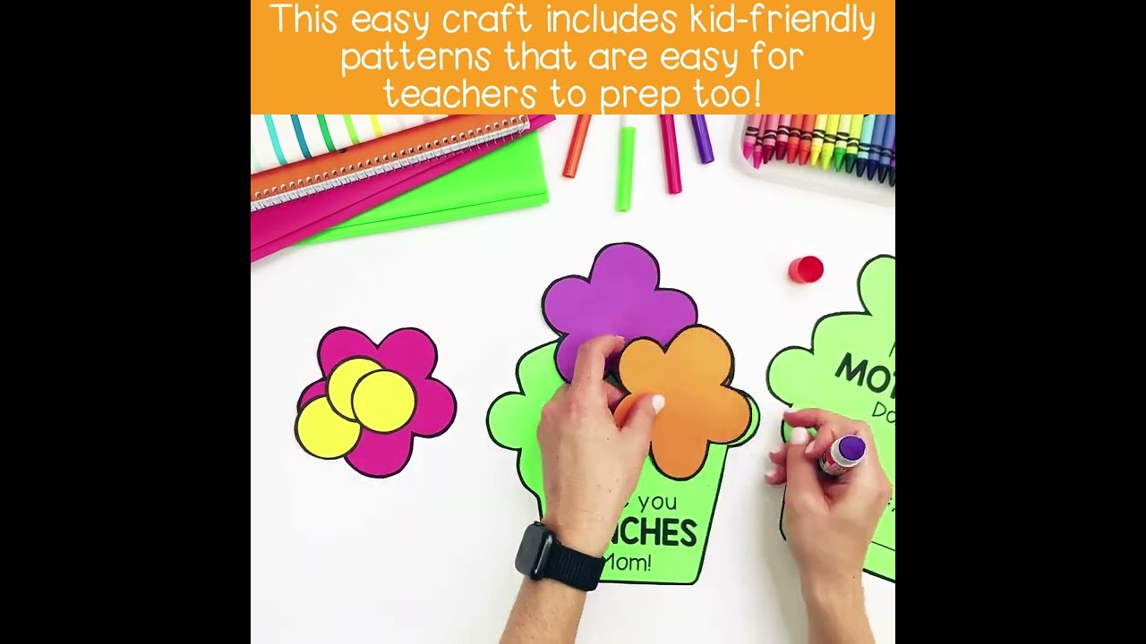 Mother's Day Card Craft Activity