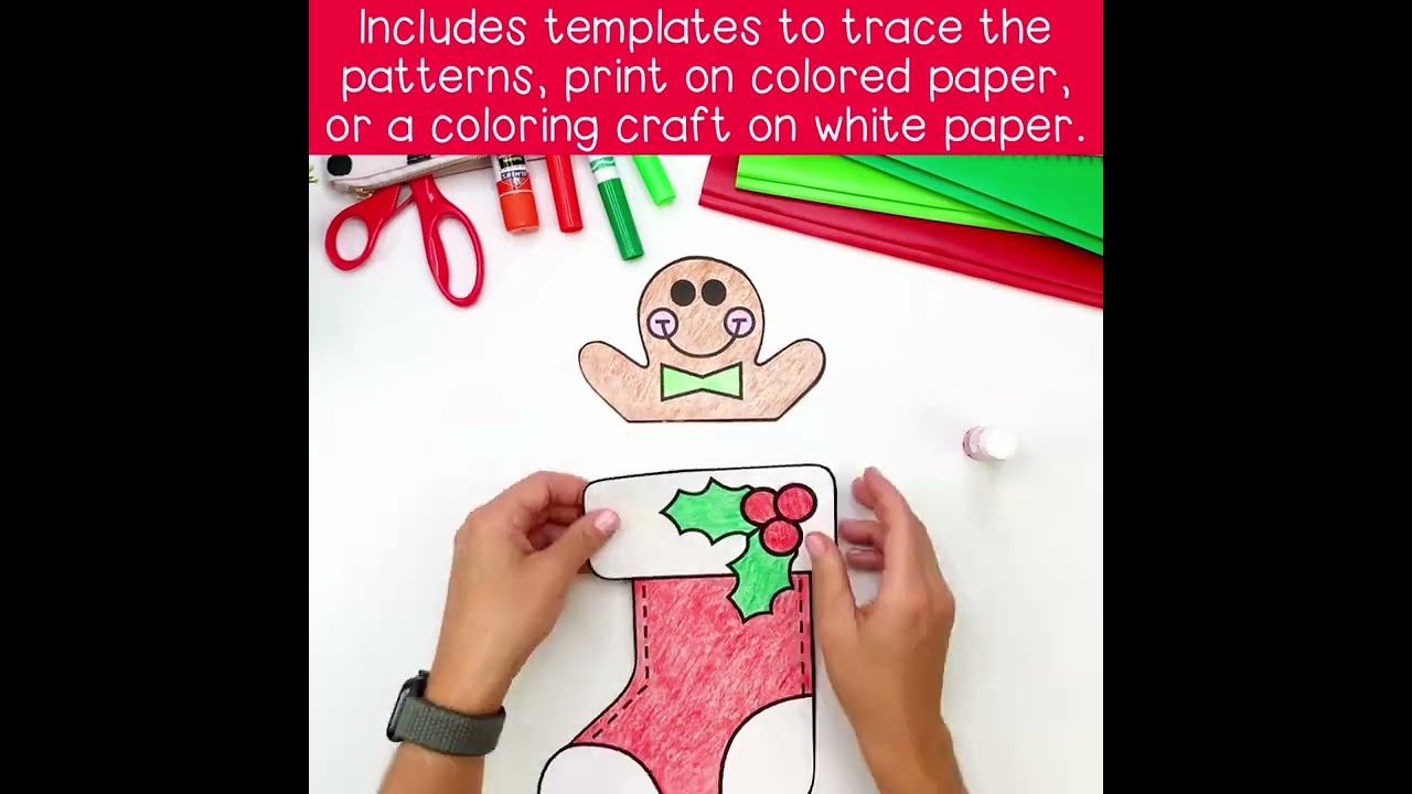 Stocking Name Craft Activity