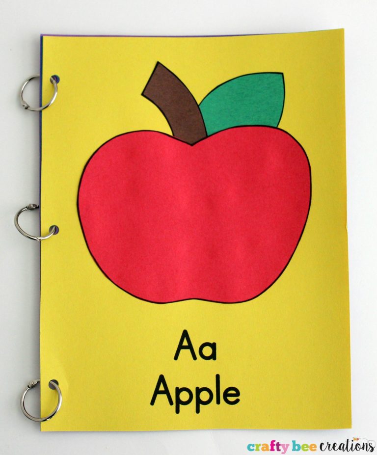 Easy ABC Notebook - Crafty Bee Creations