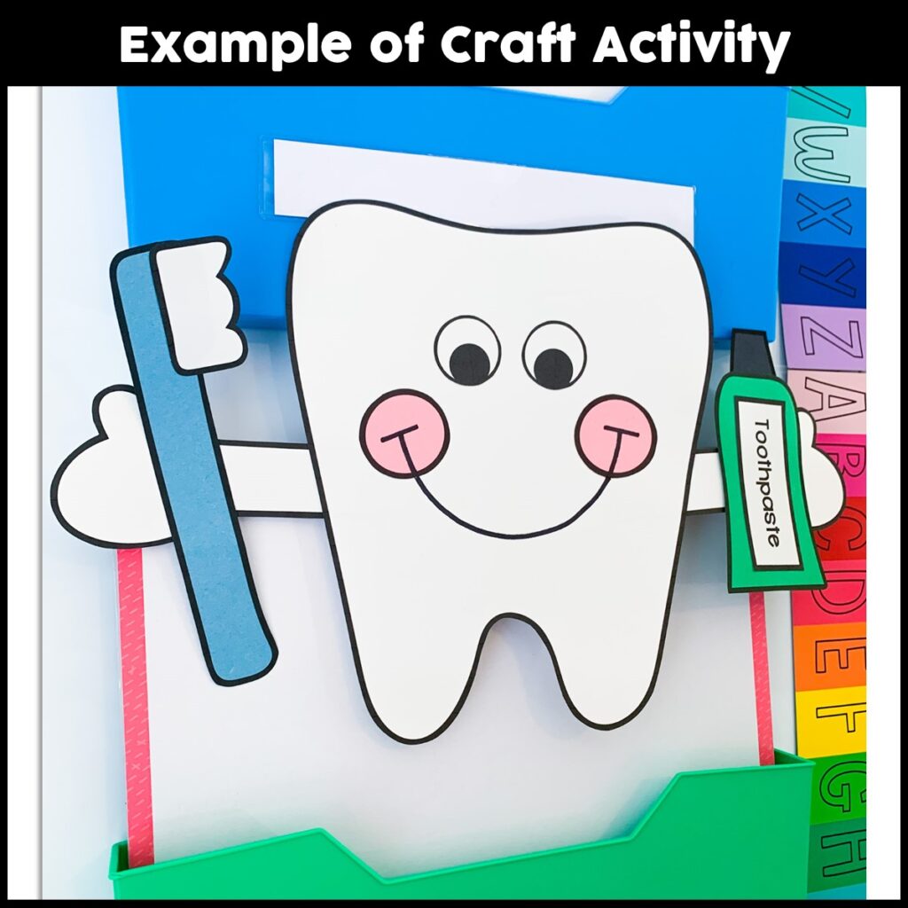 Brush Your Teeth Craft Activity - Crafty Bee Creations