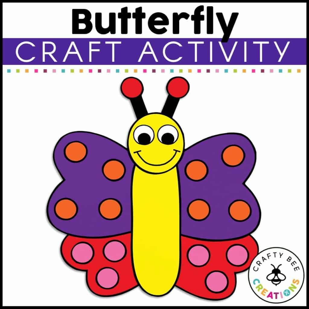 Butterfly Craft Activity Crafty Bee Creations