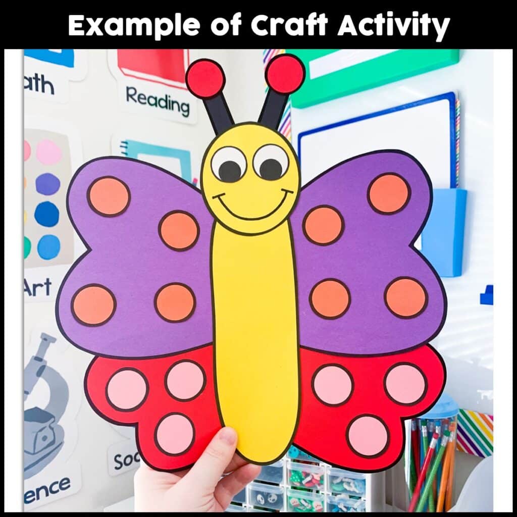 Butterfly Craft Activity - Crafty Bee Creations