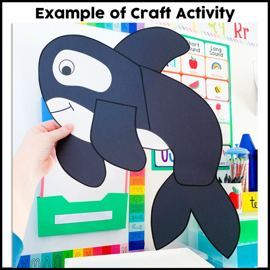 Killer Whale Craft Activity - Crafty Bee Creations