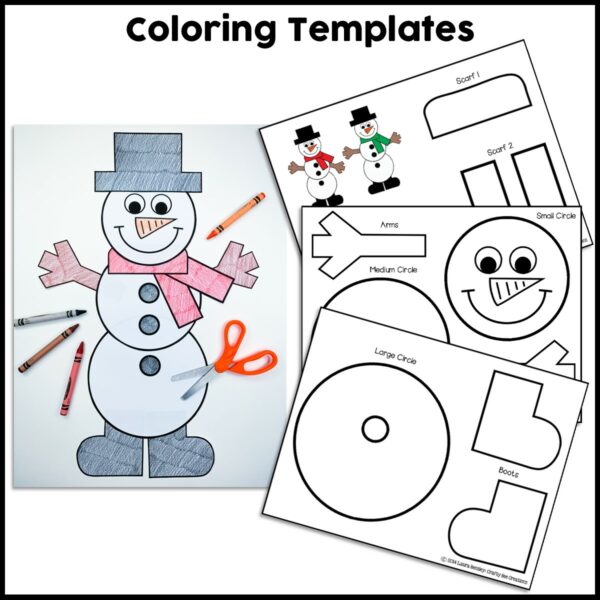 Snowman Craft Activity - Crafty Bee Creations