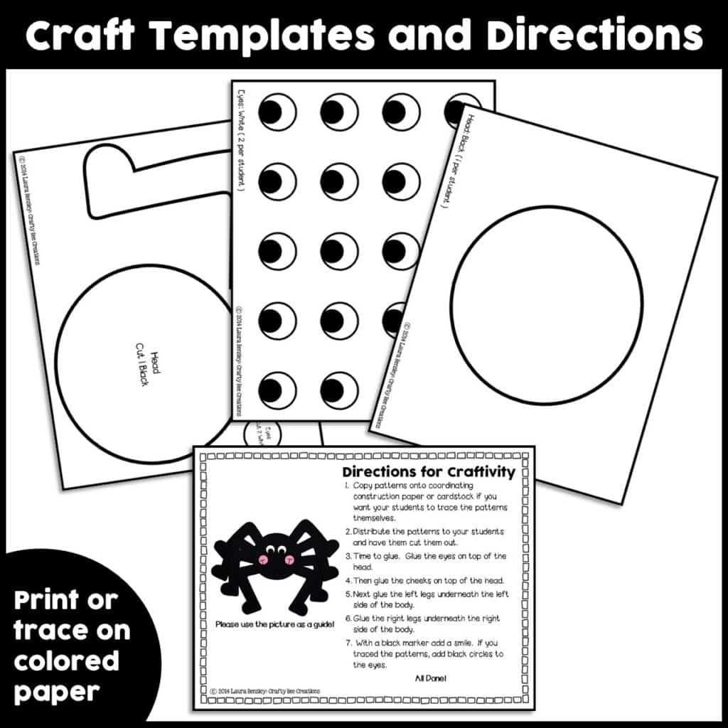 Spider Craft Activity - Crafty Bee Creations