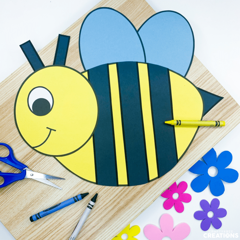 Colorful Spring Crafts Bundle - Six Crafts Included - Crafty Bee Creations