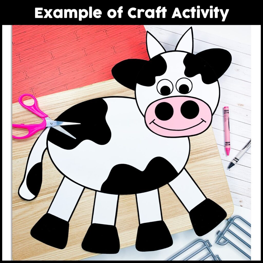 Cow Craft Activity - Crafty Bee Creations