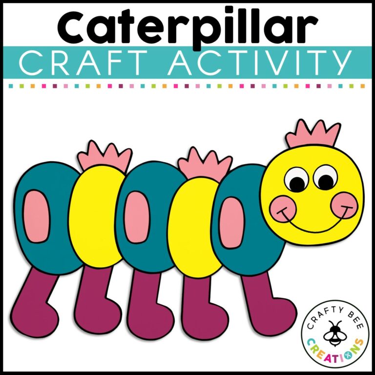 Caterpillar Craft Activity - Crafty Bee Creations