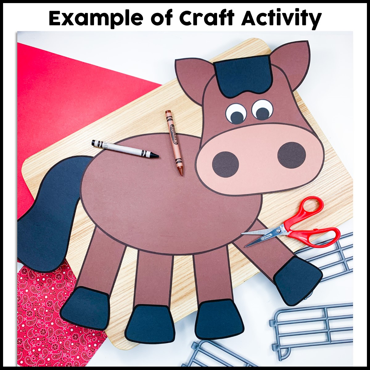 Horse Craft Activity - Crafty Bee Creations