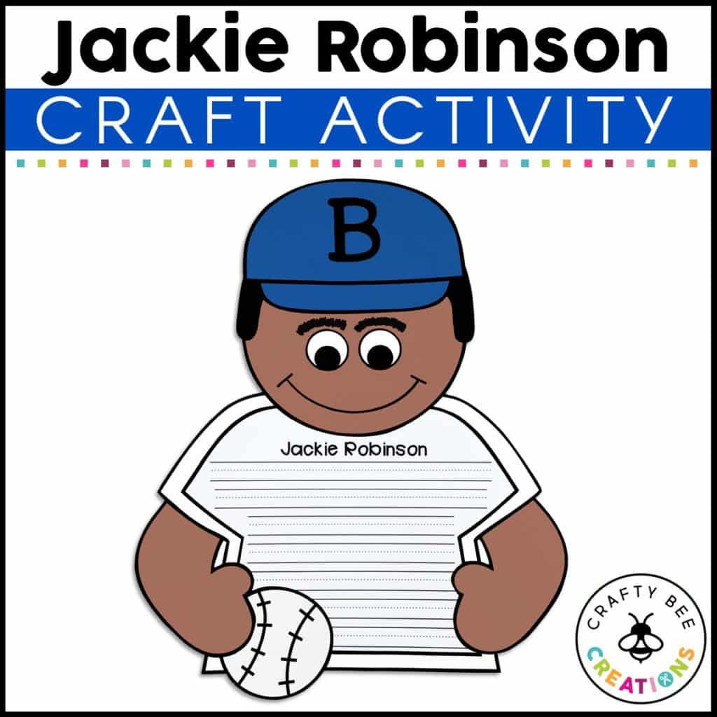 Jackie Robinson Craft Activity - Crafty Bee Creations