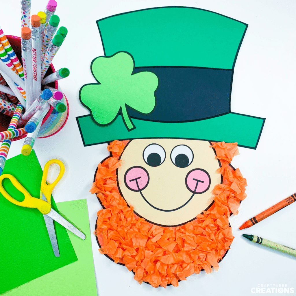 Make a Cute Leprechaun Craft For Your Classroom - Crafty Bee Creations