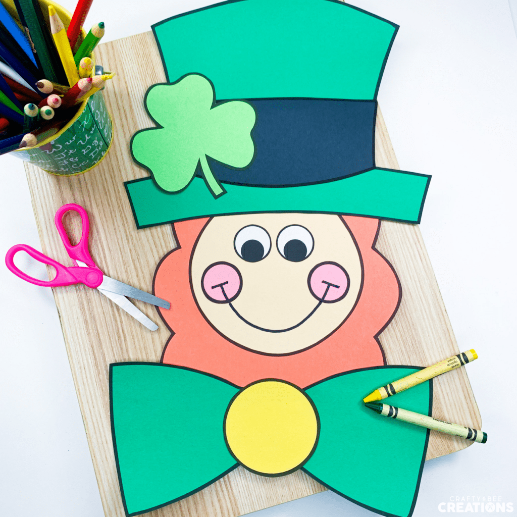 Make a Cute Leprechaun Craft For Your Classroom - Crafty Bee Creations