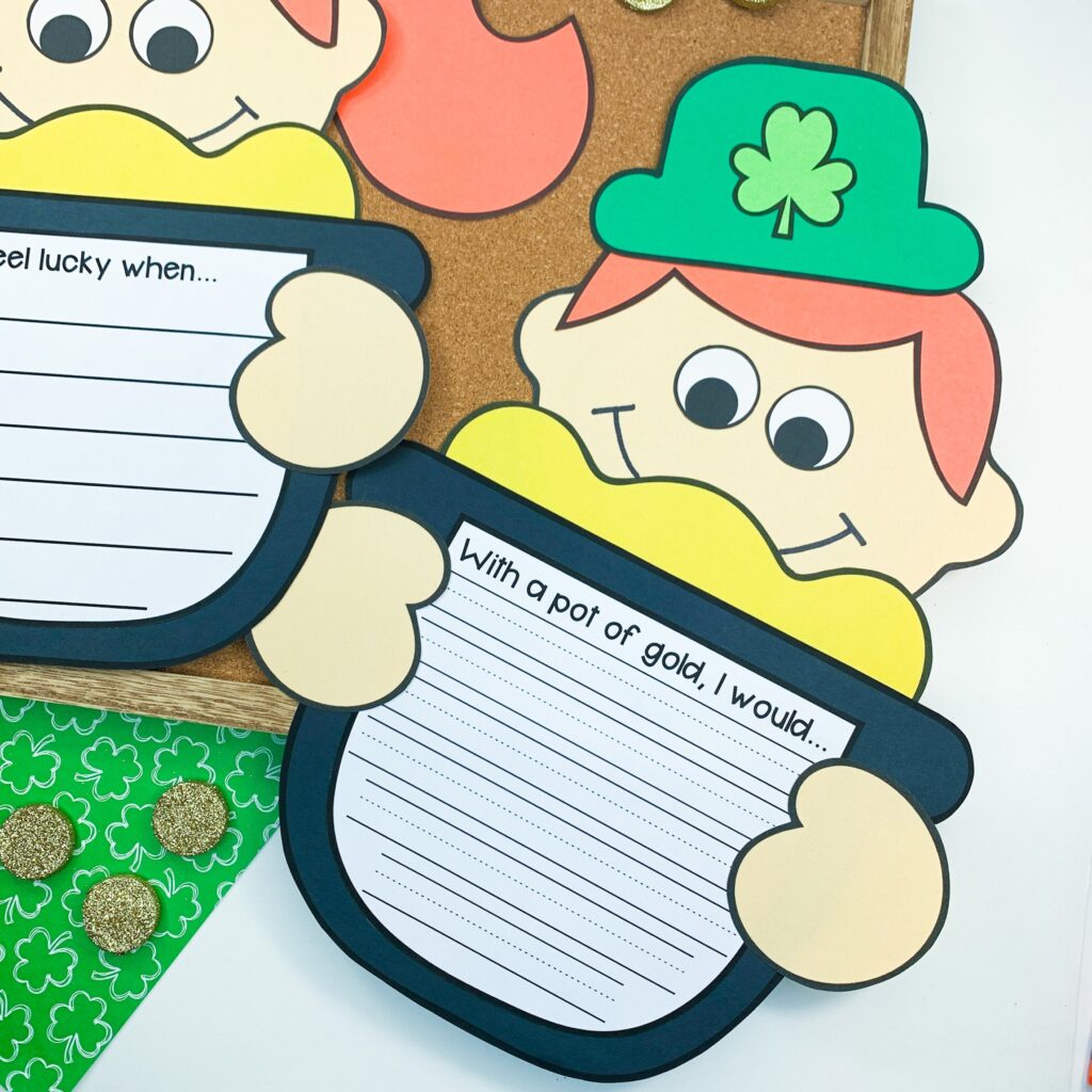 How To Celebrate St. Patrick’s Day With a Writing Craft - Crafty Bee ...