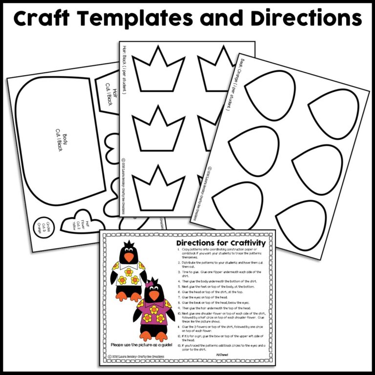 Tacky the Penguin Craft Activity - Crafty Bee Creations