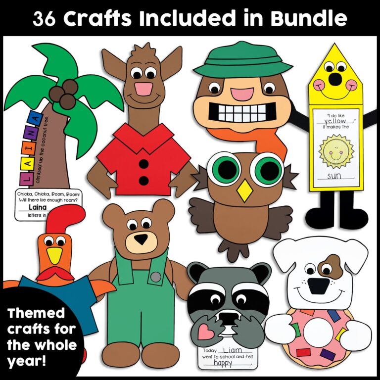 Book Crafts Craft Bundle - Crafty Bee Creations