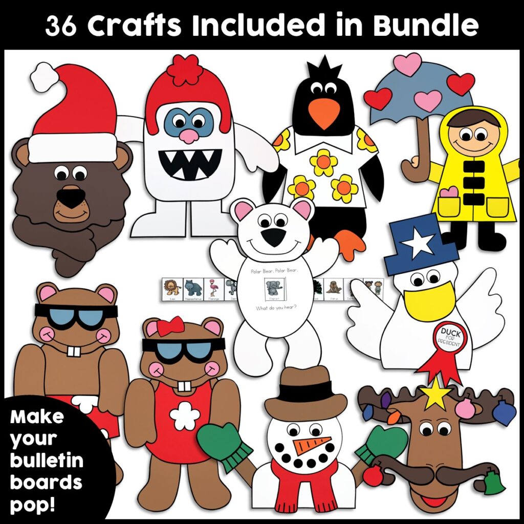 Book Crafts Craft Bundle - Crafty Bee Creations