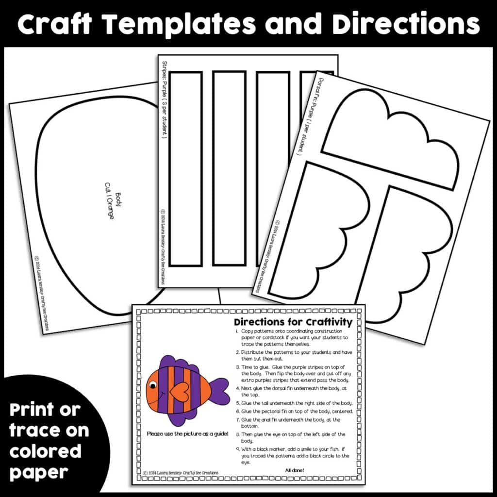 Fish Craft Activity - Crafty Bee Creations