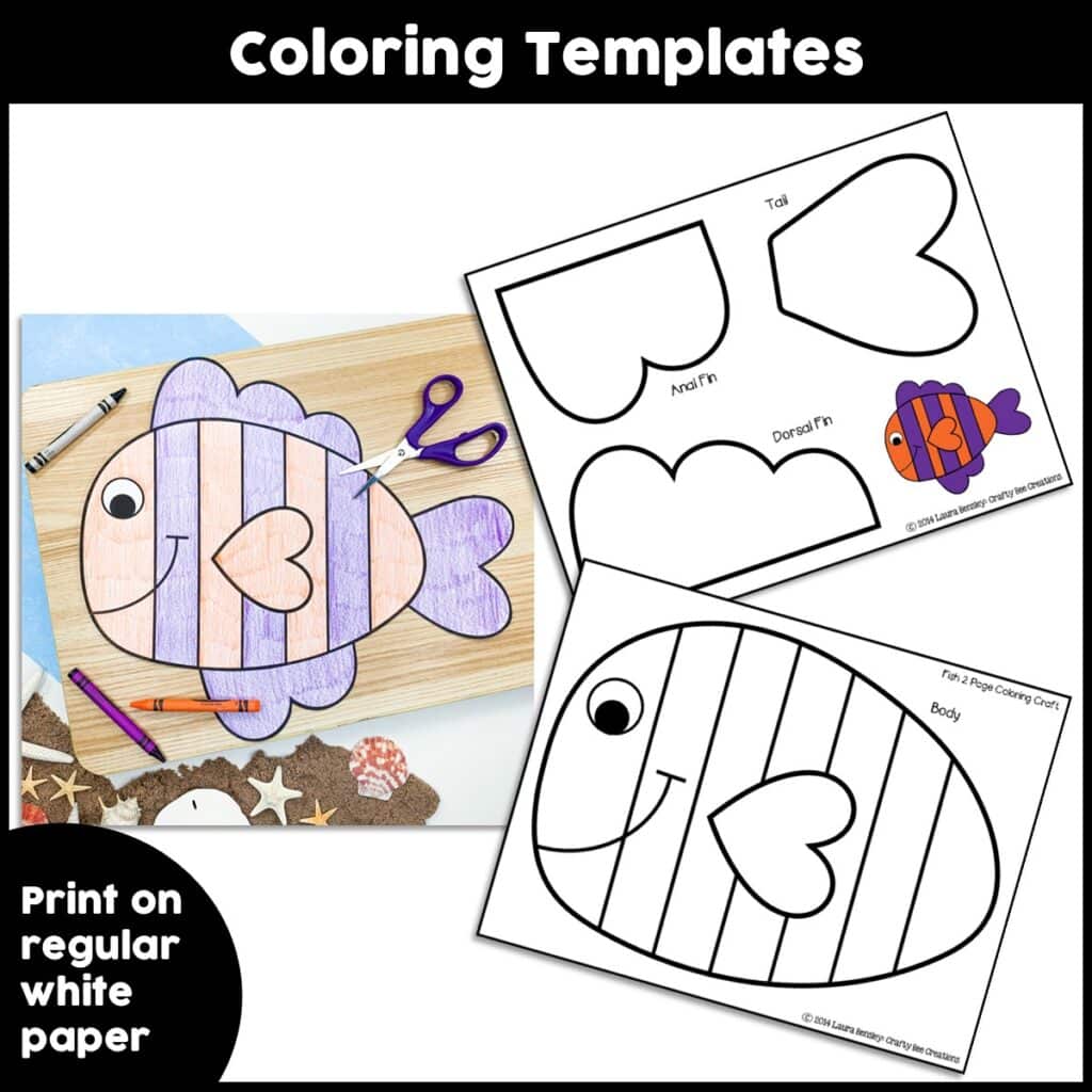 Fish Craft Activity - Crafty Bee Creations