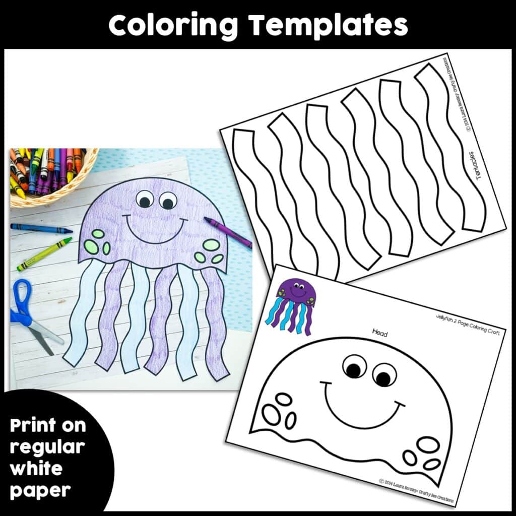 Jellyfish Craft Activity - Crafty Bee Creations