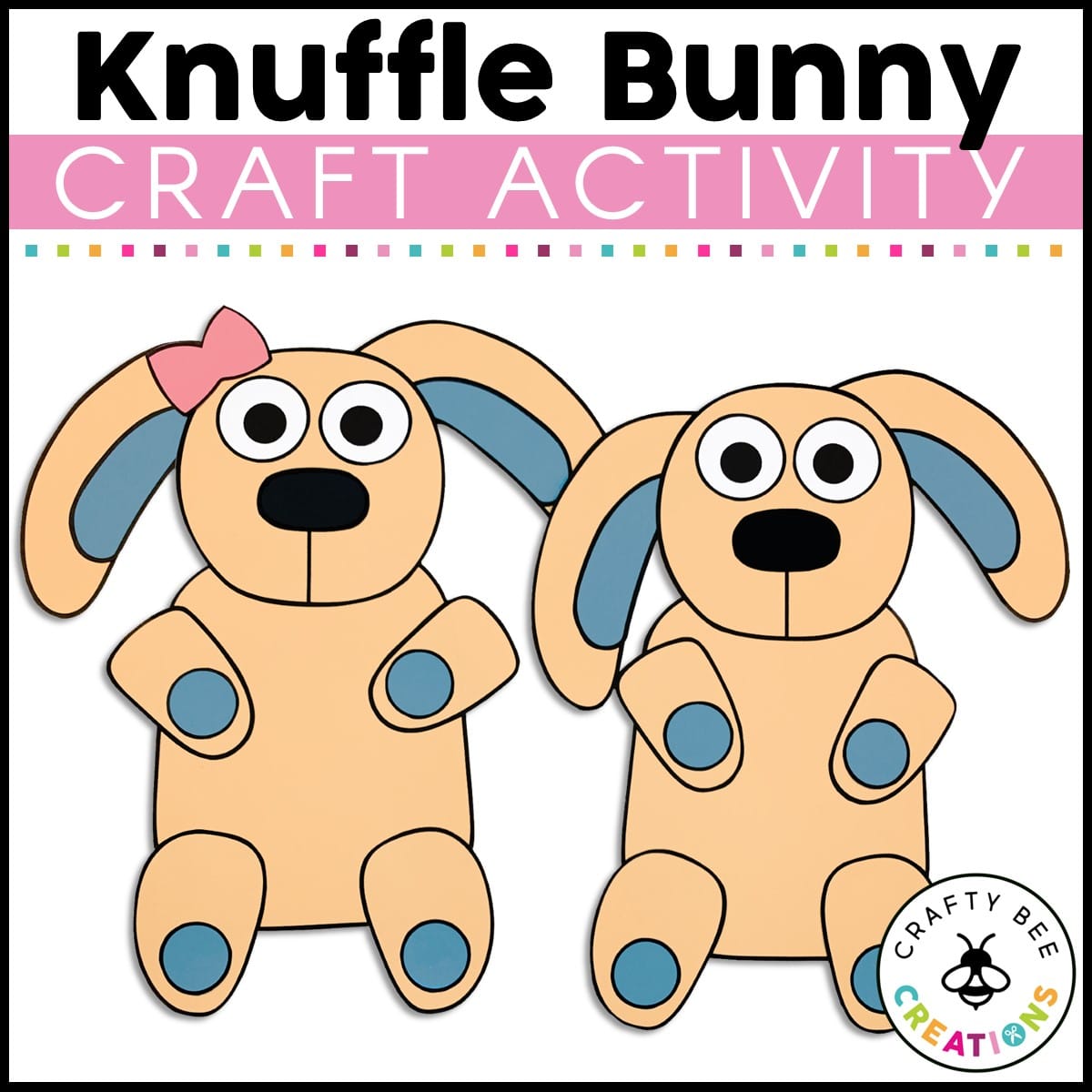 Knuffle Bunny Craft Activity Crafty Bee Creations