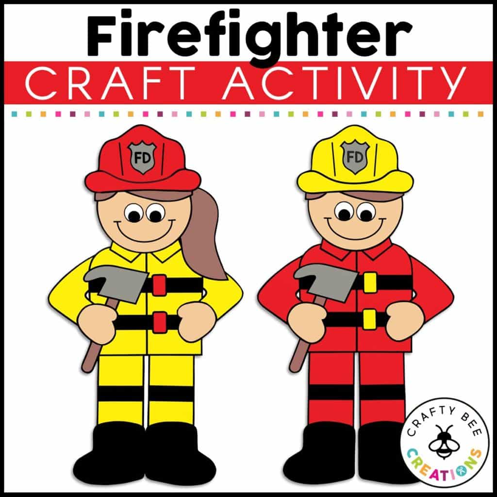 Firefighter Craft Template
