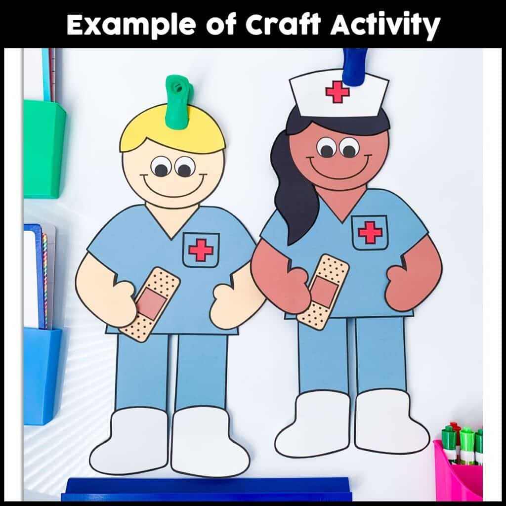 Nurse Craft Activity - Crafty Bee Creations