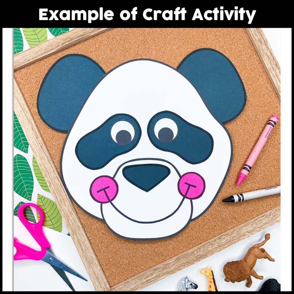 Panda Craft Activity - Crafty Bee Creations