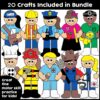 Community Helper Crafts Big Bundle - Crafty Bee Creations