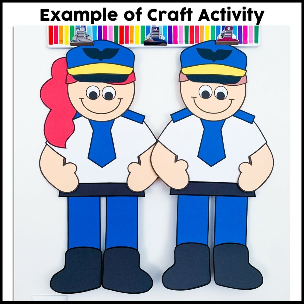 Pilot Craft Activity - Crafty Bee Creations
