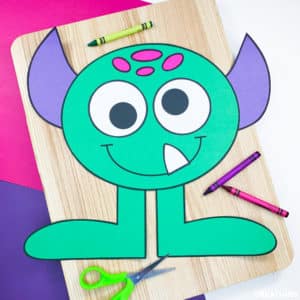 Fun Monster Craft Bundle in All Shapes and Colors