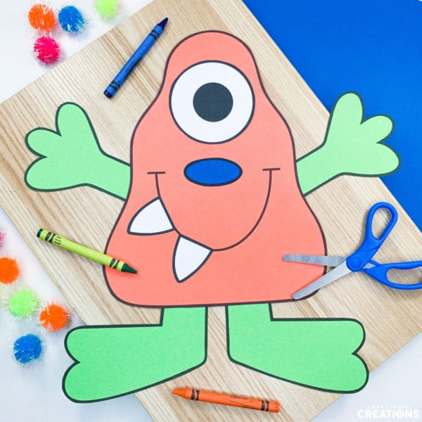 Fun Monster Craft Bundle in All Shapes and Colors