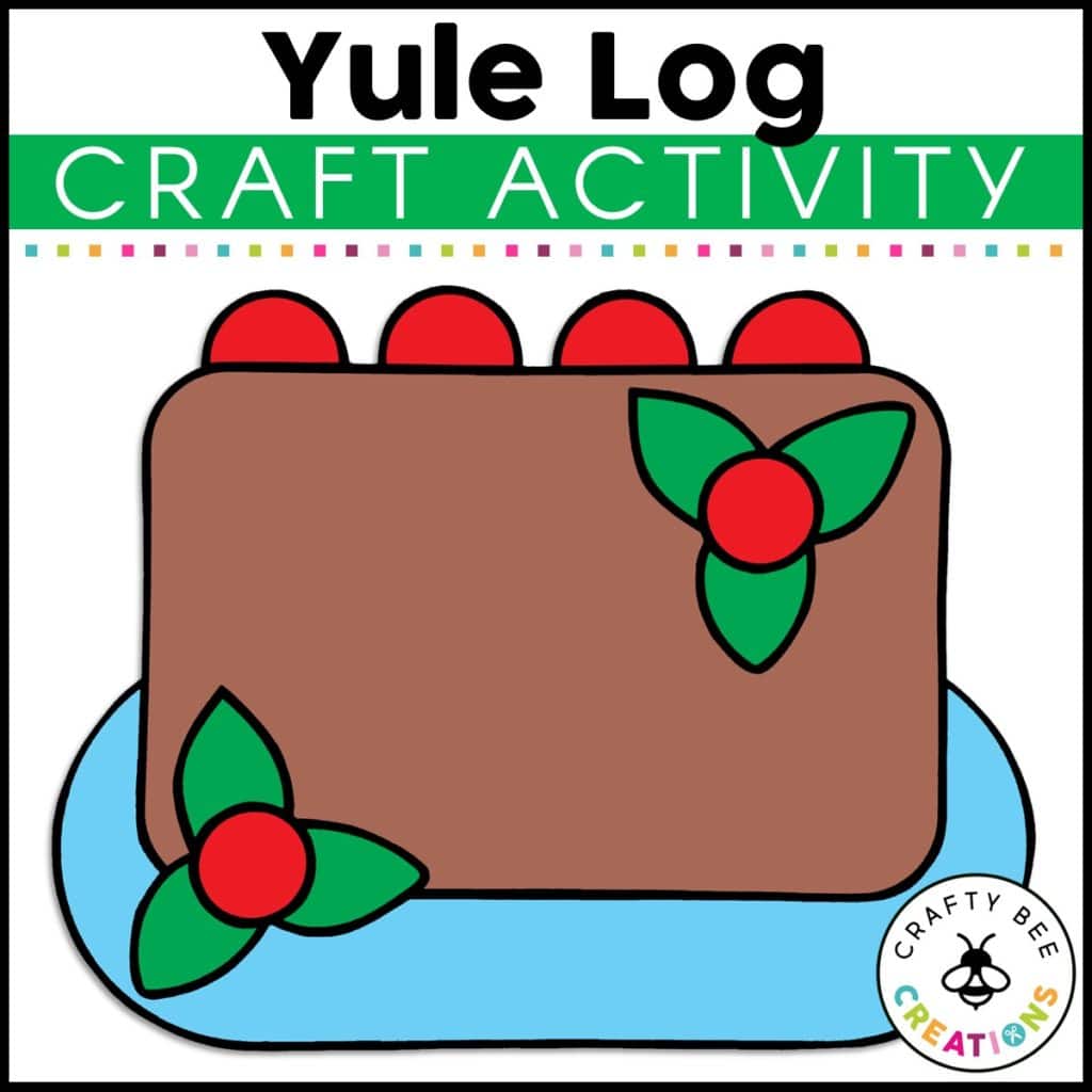 yule-log-craft-activity-crafty-bee-creations