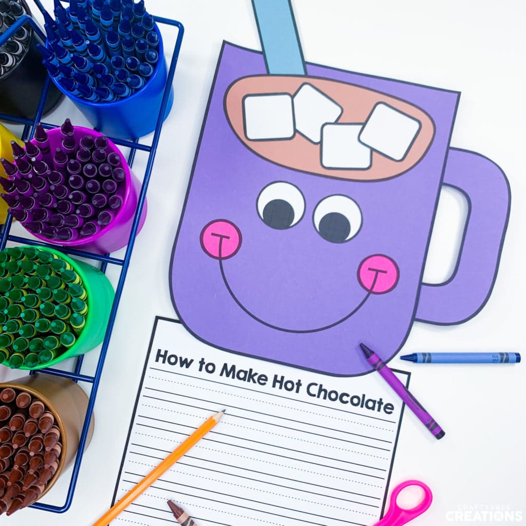 How To Make Hot Chocolate Writing Craft.