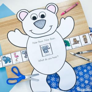 Polar Bear Craft: A Hands-On Way to Practice Sequencing - Crafty Bee ...