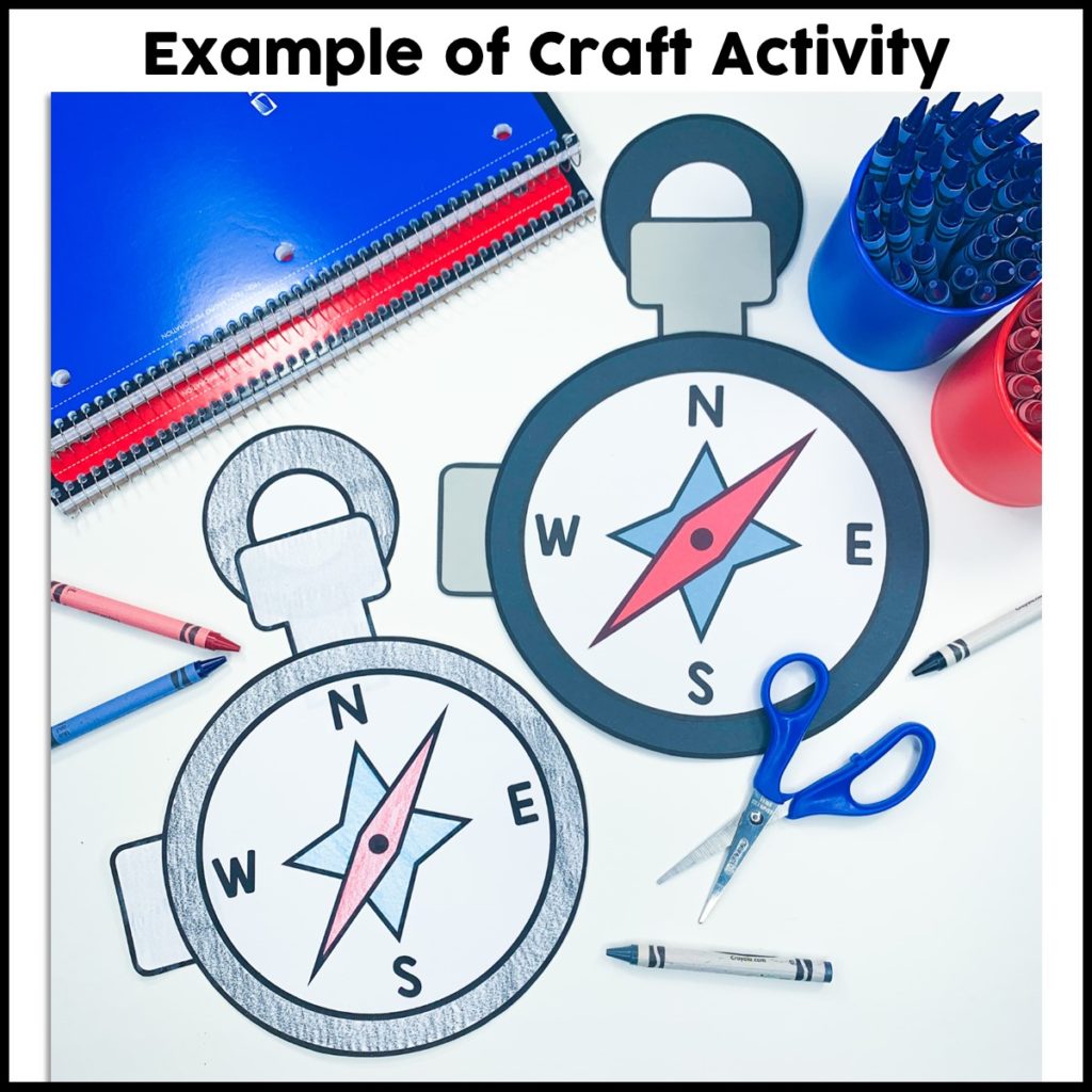 Compass Craft Activity - Crafty Bee Creations