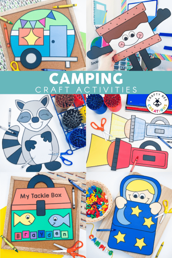 17 Camping Crafts That Will Make Your Summer Fun - Crafty Bee Creations