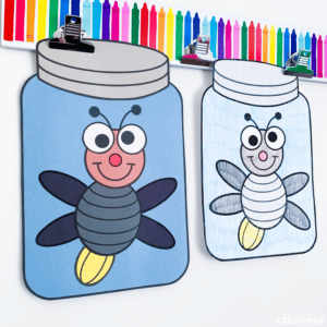 A Firefly Craft to Add to the Summer Fun - Crafty Bee Creations