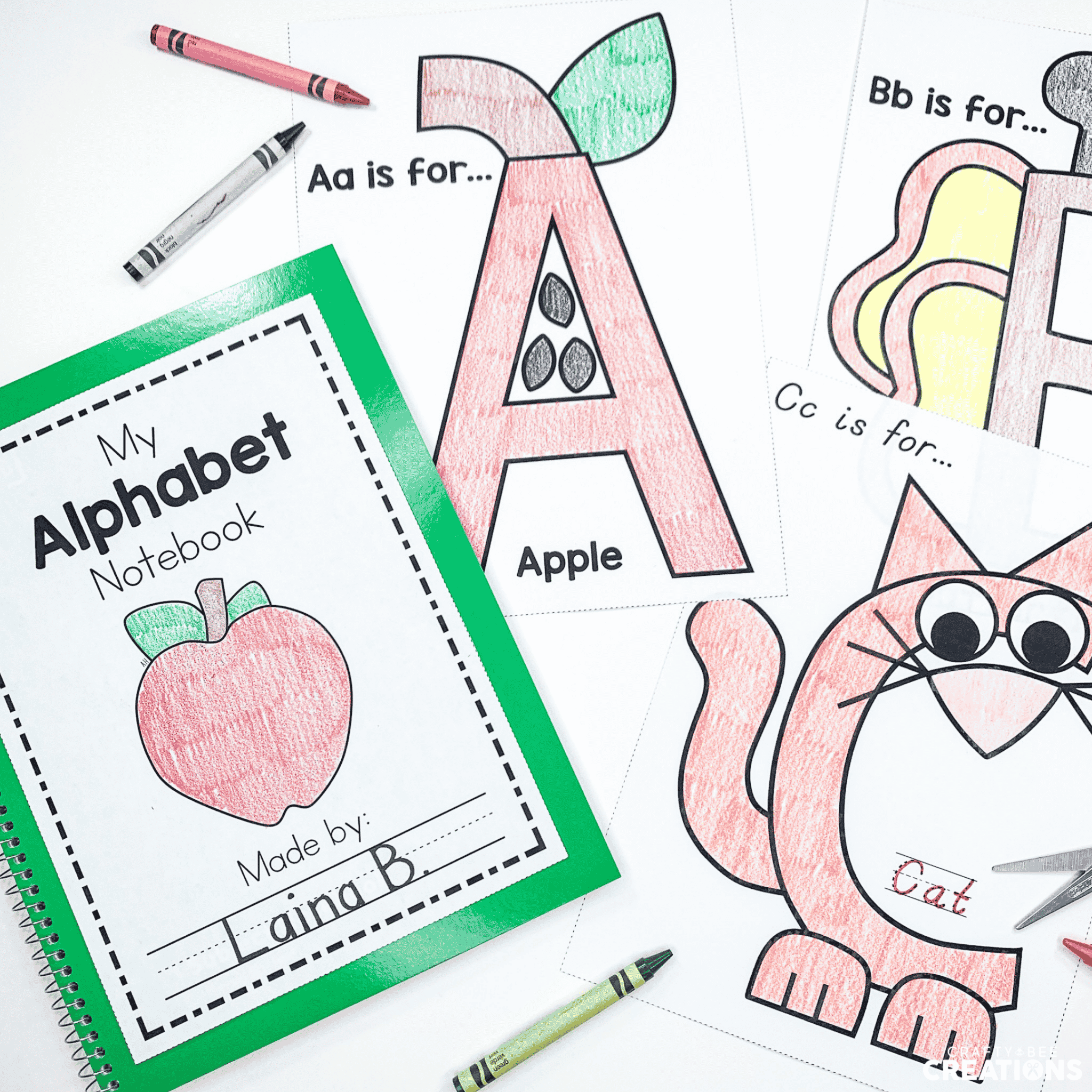 26 Silly Alphabet Coloring Pages for Preschool and Kindergarten ...