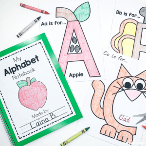 26 Silly Alphabet Coloring Pages for Preschool and Kindergarten