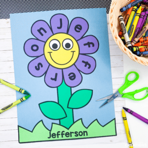 Flower Name Craft IG & FB Watermarked 4