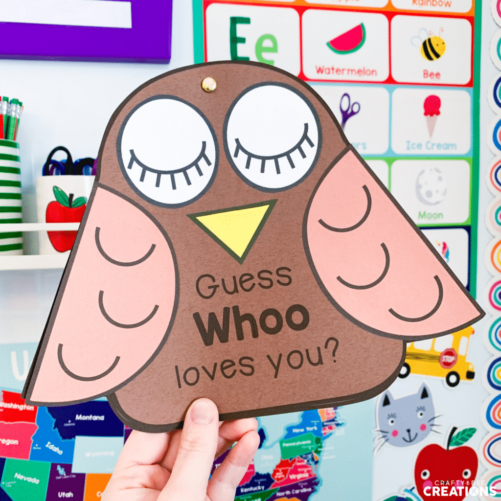 Grandparents Day Owl Card Craft for September