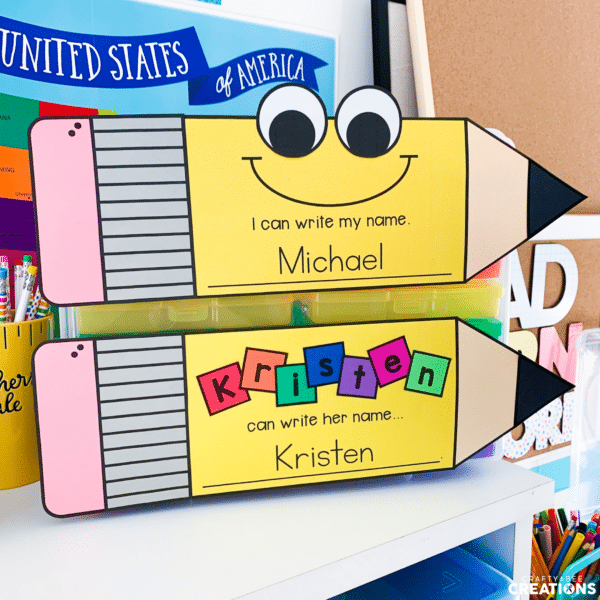 15 Preschool and Kindergarten Name Crafts - The Fun Way - Crafty Bee ...