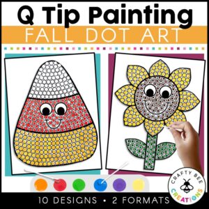 Dot It Fall Crafts Square Cover