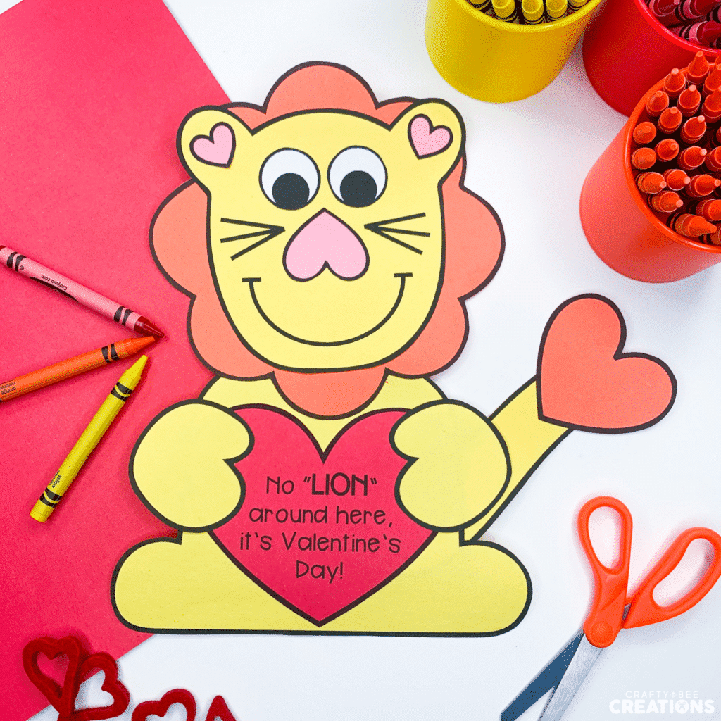 Valentine's Day Crafts Bundle - lion