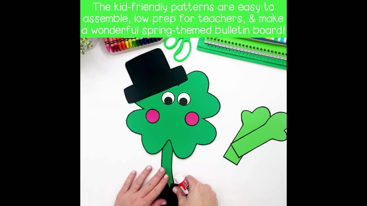 my clover man craft activity