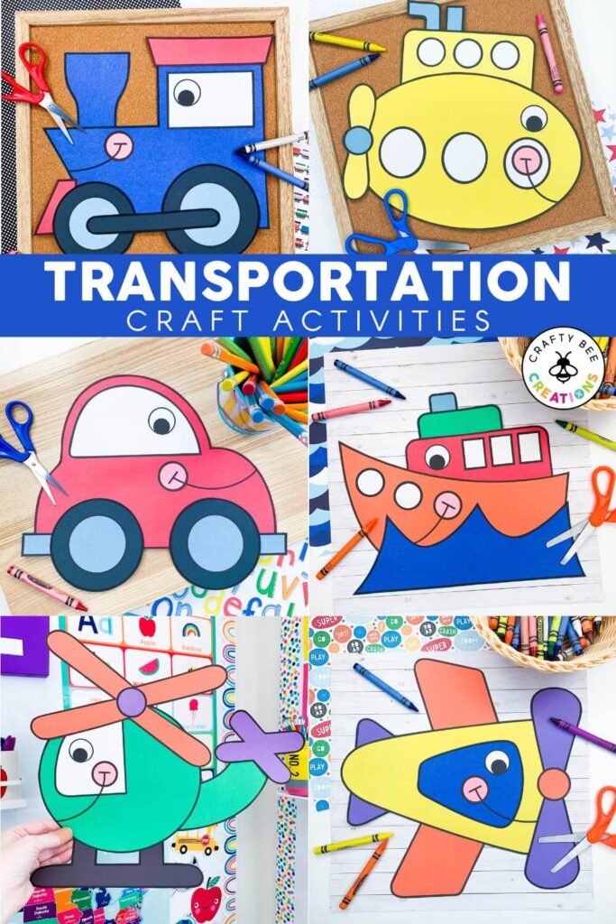 Transportation crafts bundle