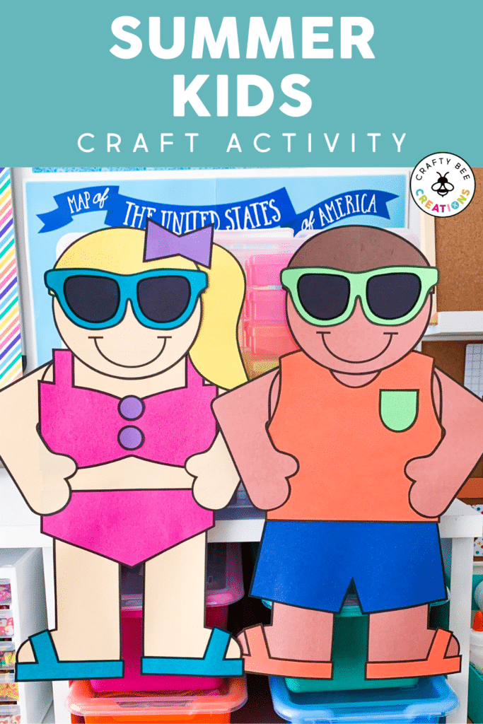 Summer Kids Craft Pin Image