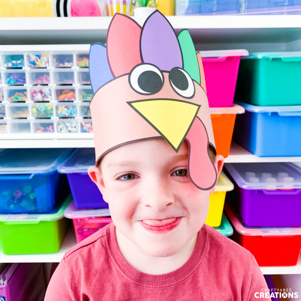 Turkey hat craft for November